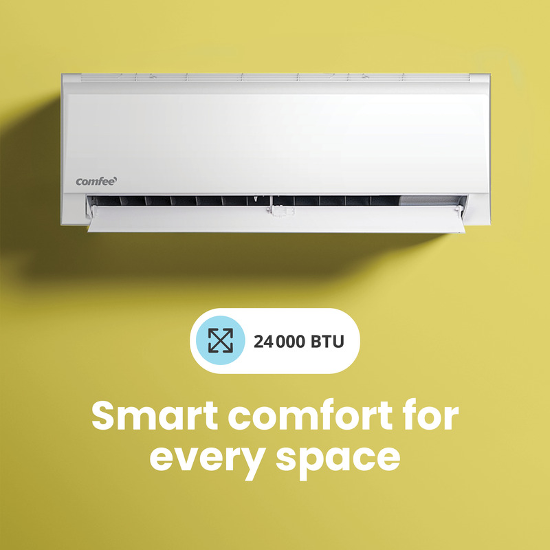 Comfee Fixed Speed Midwall Split Air Conditioner 24000BTU - Image 14