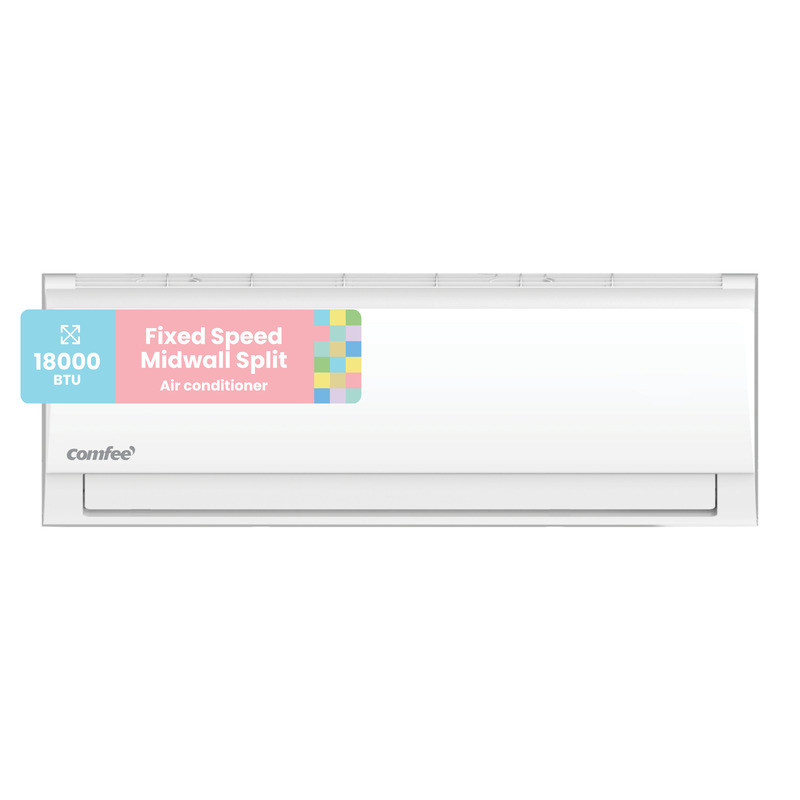 Comfee Fixed Speed Midwall Split Air Conditioner 18000BTU - Image 15